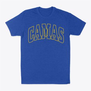 Camas Washington Trendy Block Classic Dad T-Shirt