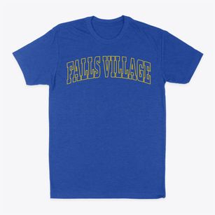 Falls Village Connecticut Trendy Block Classic Dad T-Shirt