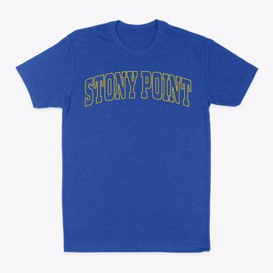 Stony Point New York Trendy Block Classic Dad T-Shirt