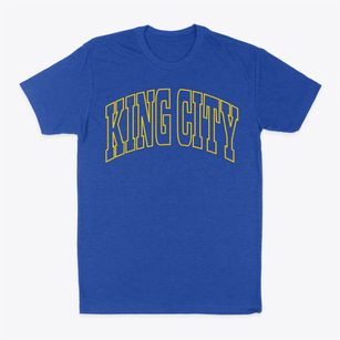 King City California Trendy Block Classic Dad T-Shirt