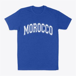 Morocco Indiana Varsity Classic Dad T-Shirt