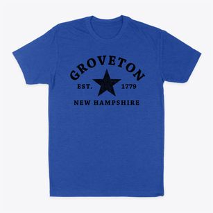 Groveton New Hampshire Star Classic Dad T-Shirt