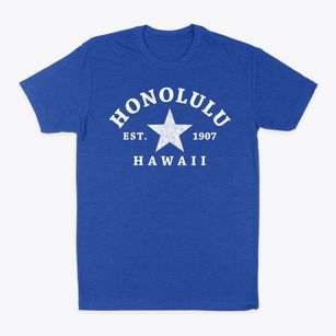 Honolulu Hawaii Star Classic Dad T-Shirt