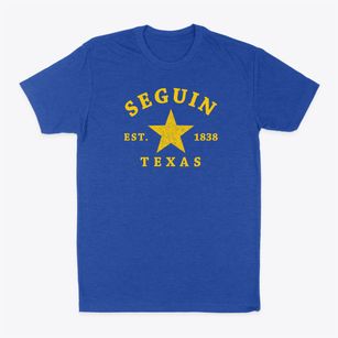 Seguin Texas Star Classic Dad T-Shirt