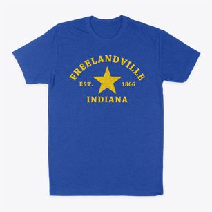 Freelandville Indiana Star Classic Dad T-Shirt