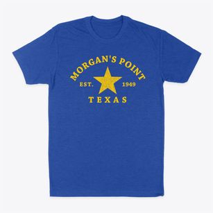 Morgan's Point Texas Star Classic Dad T-Shirt