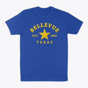Bellevue Texas Star Classic Dad T-Shirt