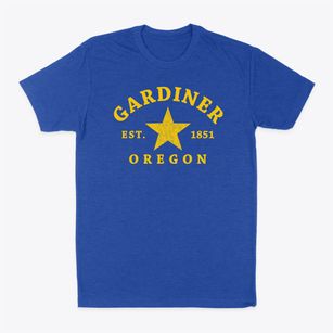 Gardiner Oregon Star Classic Dad T-Shirt