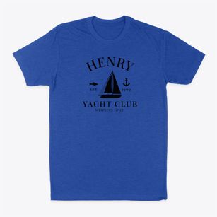 Henry Nebraska Yacht Club Classic Dad T-Shirt