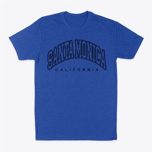 Santa Monica California Inline Classic Dad T-Shirt