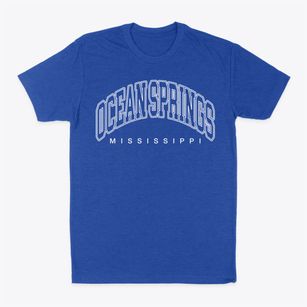 Ocean Springs Mississippi Inline Classic Dad T-Shirt