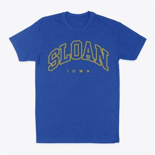 Sloan Iowa Inline Classic Dad T-Shirt