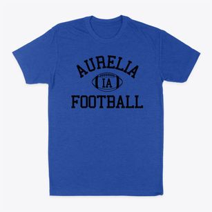Aurelia Iowa Football Classic Dad T-Shirt