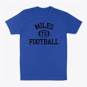 Miles Texas Football Classic Dad T-Shirt