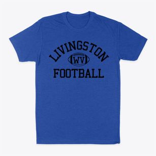 Livingston West Virginia Football Classic Dad T-Shirt