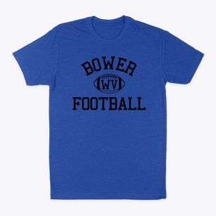 Bower West Virginia Football Classic Dad T-Shirt