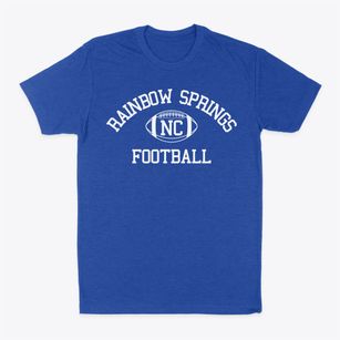 Rainbow Springs North Carolina Football Classic Dad T-Shirt