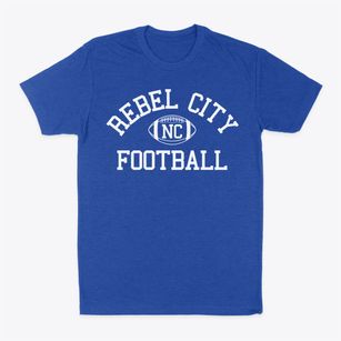 Rebel City North Carolina Football Classic Dad T-Shirt
