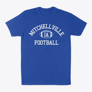 Mitchellville Iowa Football Classic Dad T-Shirt