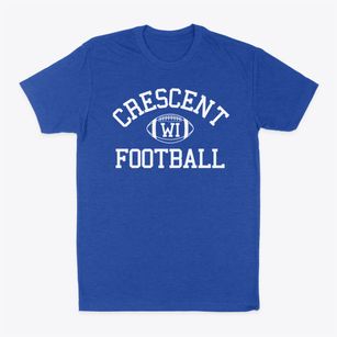 Crescent Wisconsin Football Classic Dad T-Shirt