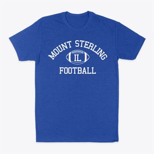 Mount Sterling Illinois Football Classic Dad T-Shirt