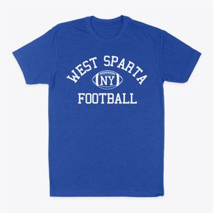 West Sparta New York Football Classic Dad T-Shirt