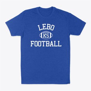 Lebo Kansas Football Classic Dad T-Shirt