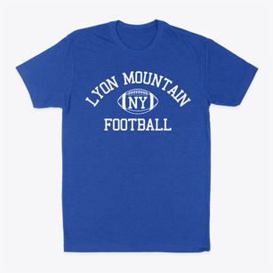 Lyon Mountain New York Football Classic Dad T-Shirt