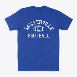 Sawyerville Illinois Football Classic Dad T-Shirt