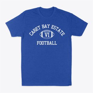 Caret Bay Estate Virgin Islands Football Classic Dad T-Shirt