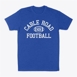 Cable Road New Hampshire Football Classic Dad T-Shirt