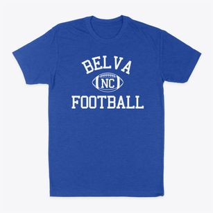 Belva North Carolina Football Classic Dad T-Shirt