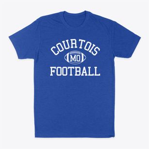 Courtois Missouri Football Classic Dad T-Shirt