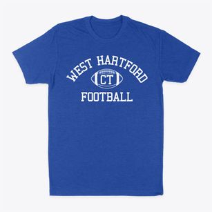 West Hartford Connecticut Football Classic Dad T-Shirt