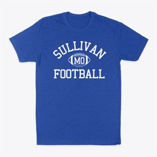 Sullivan Missouri Football Classic Dad T-Shirt