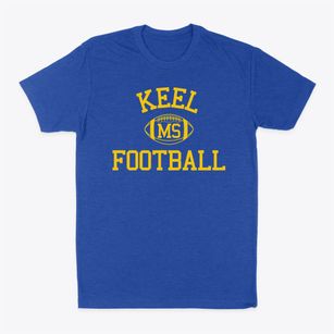 Keel Mississippi Football Classic Dad T-Shirt