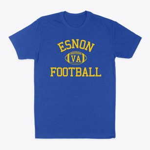 Esnon Virginia Football Classic Dad T-Shirt