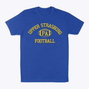 Upper Strasburg Pennsylvania Football Classic Dad T-Shirt
