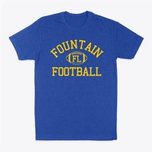 Fountain Florida Football Classic Dad T-Shirt