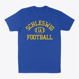Schleswig Iowa Football Classic Dad T-Shirt