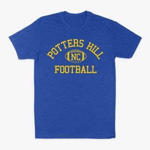 Potters Hill North Carolina Football Classic Dad T-Shirt