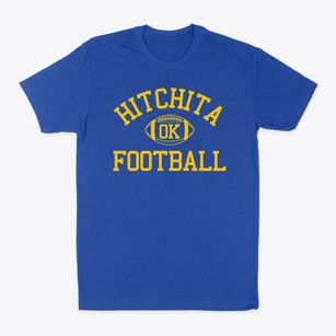 Hitchita Oklahoma Football Classic Dad T-Shirt