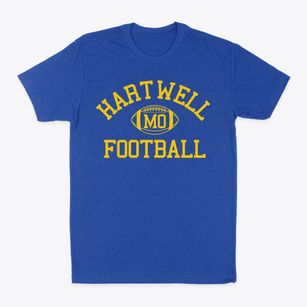Hartwell Missouri Football Classic Dad T-Shirt