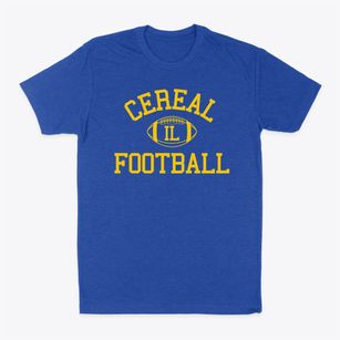 Cereal Illinois Football Classic Dad T-Shirt