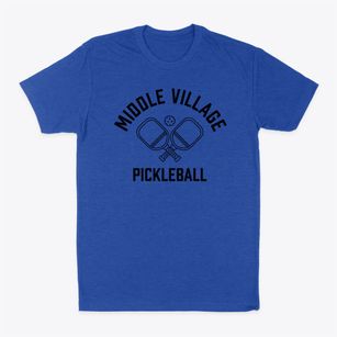 Middle Village New York Pickleball Classic Dad T-Shirt