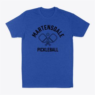 Martensdale Iowa Pickleball Classic Dad T-Shirt