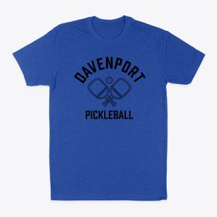 Davenport Iowa Pickleball Classic Dad T-Shirt