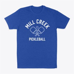 Mill Creek Tennessee Pickleball Classic Dad T-Shirt
