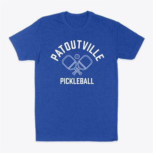 Patoutville Louisiana Pickleball Classic Dad T-Shirt
