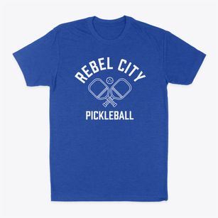 Rebel City North Carolina Pickleball Classic Dad T-Shirt